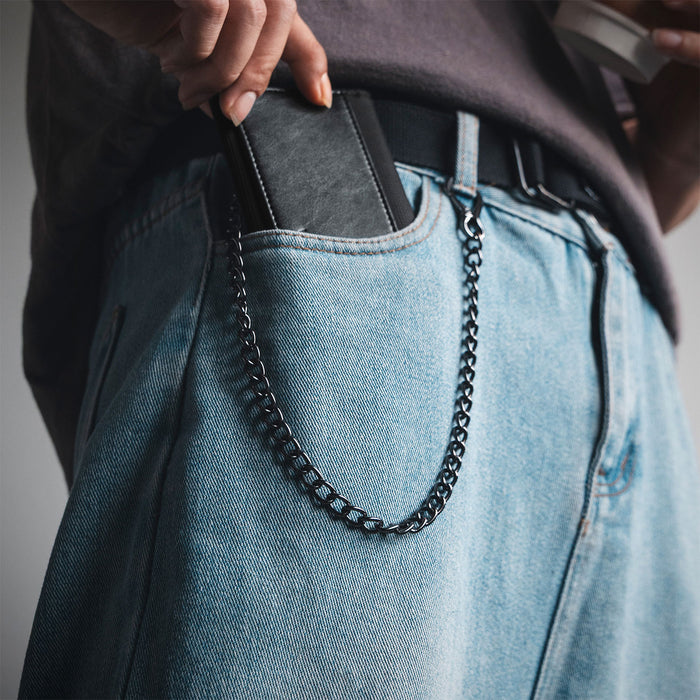 VWW158 - Anti-Theft Chain Wallet with RFID Protection