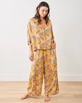 Wildest Dreams Eco Satin Pajamas in Tobacco Bagheera