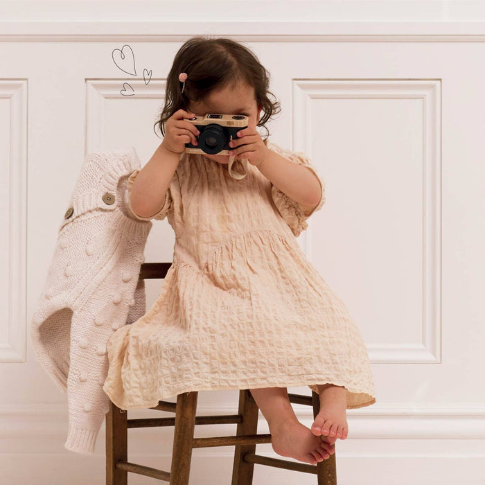 Wooden Retro Camera