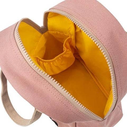 Zipper Lunch Bag - 'Lunch' Pink