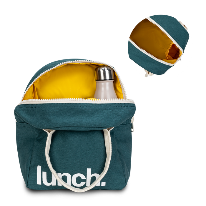 Zipper Lunch Bag Bag -  Cypress